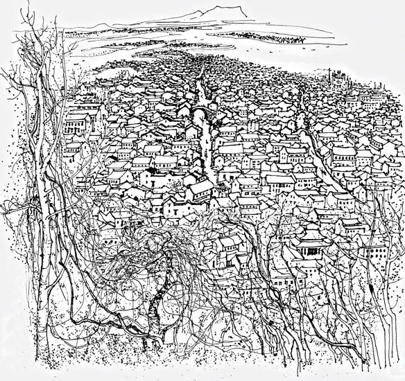 Kompatibelt Landskap JAHRRIESNGE  till houses lpf09260 