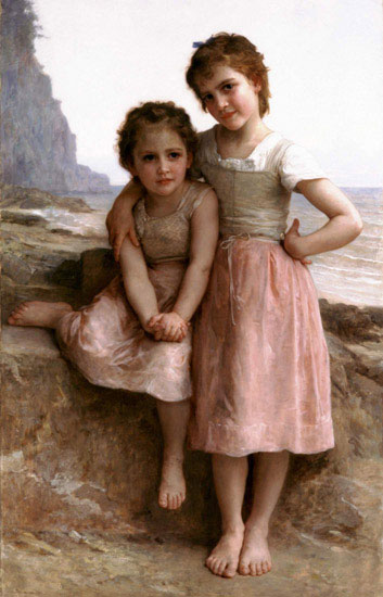 Kompatibelt Porträtt Jahrriesnge  till William Adolphe Bouguereau lpf11898 