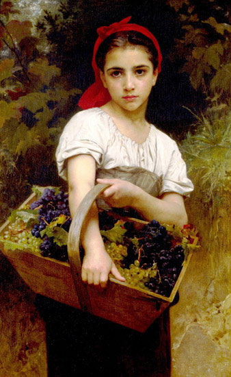 Kompatibelt Porträtt Jahrriesnge  till William Adolphe Bouguereau lpf11900 