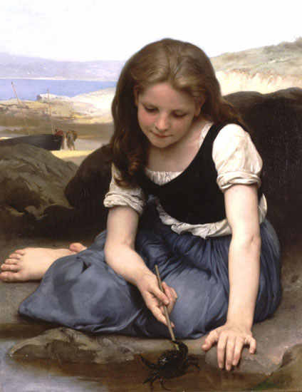 Kompatibelt Porträtt Jahrriesnge  till William Adolphe Bouguereau lpf11912 