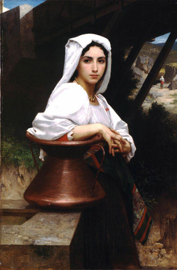 Kompatibelt Porträtt Jahrriesnge  till William Adolphe Bouguereau lpf11920 