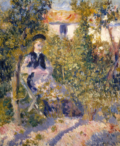 Kompatibelt Porträtt Jahrriesnge  till Pierre-Auguste Renoir lpf12589 